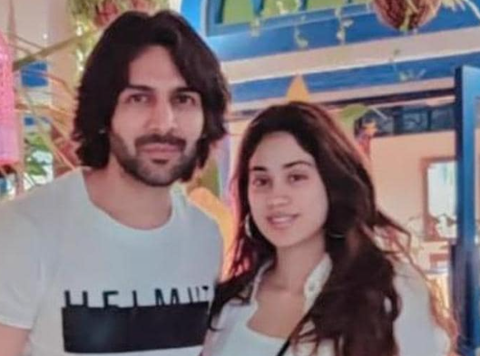 Kartik Aaryan and Janhvi Kapoor