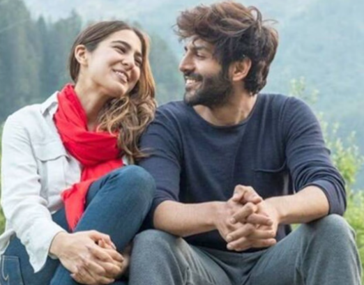 Kartik Aaryan and Sara Ali Khan