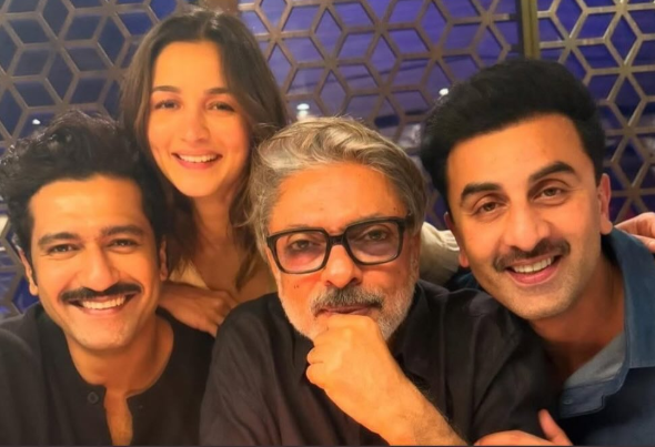 Vicky Kaushal, Alia Bhatt and Ranbir Kapoor 