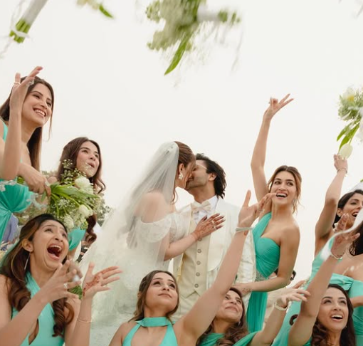 Kriti Sanon as maid-of-honor at Nupur Sanon's wedding - Instant Bollywood Kriti Sanon as maid-of-honor at Nupur Sanon's wedding