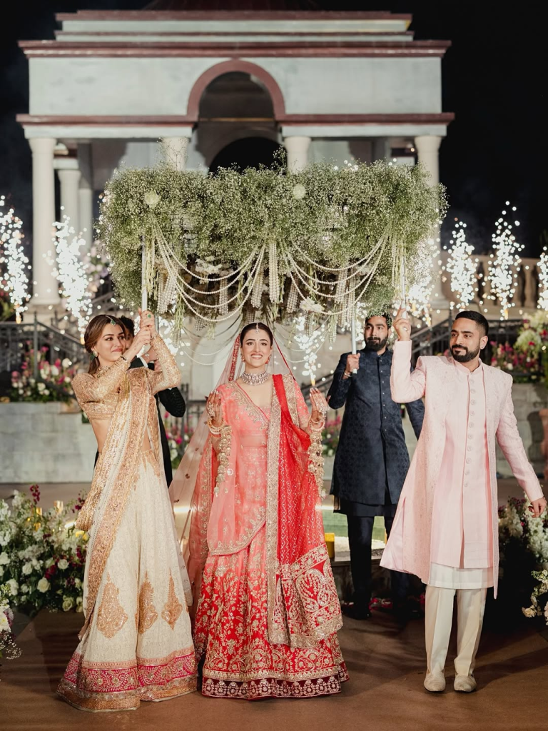 image - Instant Bollywood Kriti Sanon walks Nupur Sanon down the aisle