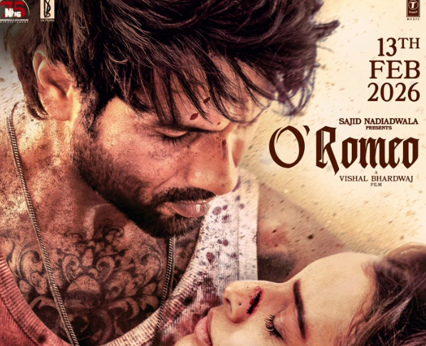 Shahid Kapoor-Triptii Dimri in O Romeo 