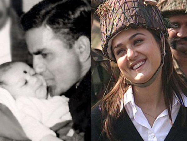 Preity Zinta Army Background