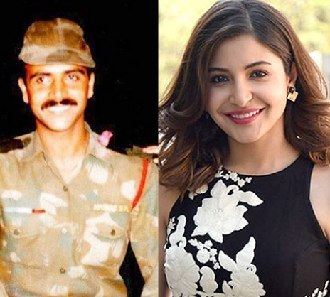 Anushka Sharma Army Background