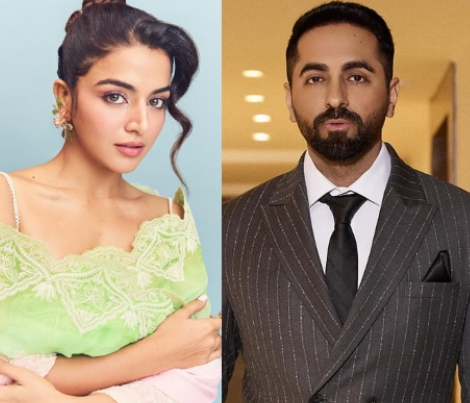 Ayushmann Khurrana and Wamiqa Gabbi in Pati Patni Aur Woh Dono 