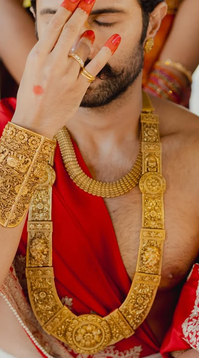 Vijay Deverakonda wedding look