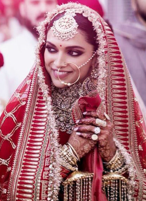 Deepika Padukone wedding look