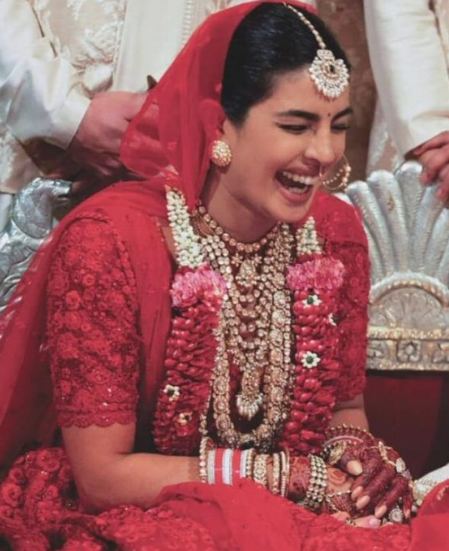 Priyanka Chopra wedding look