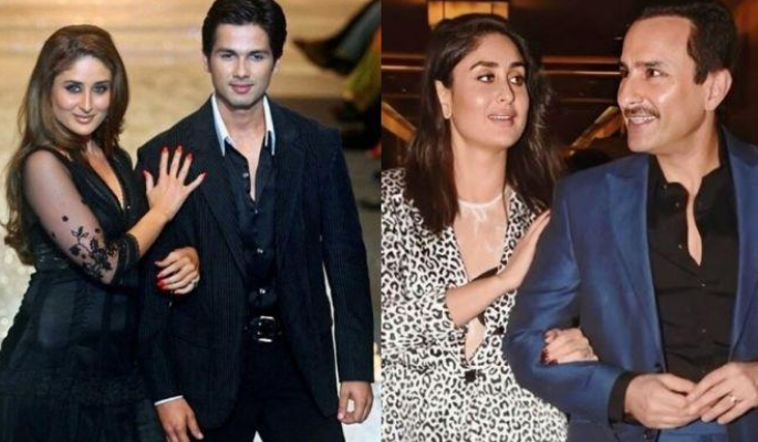 Shahid Kapoor, Kareena Kapoor and Saif Ali Khan