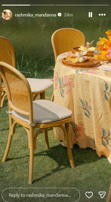 Rashmika Mandanna shares Haldi pics - Instant Bollywood Rashmika Mandanna shares Haldi pics