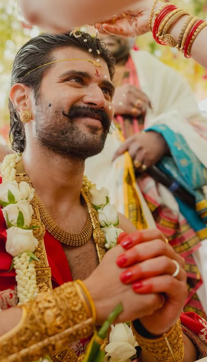 Vijay Deverakonda as groom