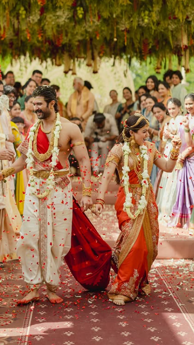 Newlyweds Rashmika and Vijay 