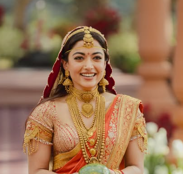 Rashmika Mandanna bridal look
