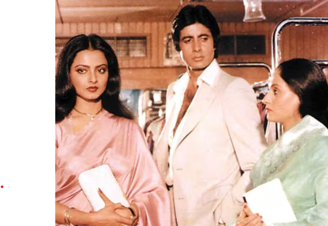 Rekha-Amitabh Bachchan-Jaya
