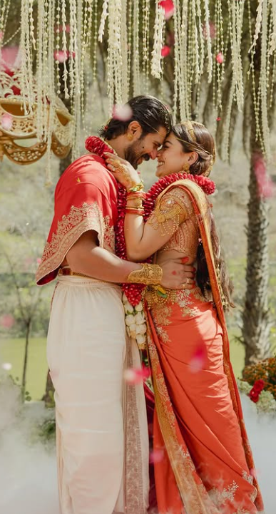 Vijay Rashmika share a candid moment