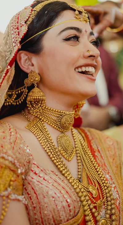 Rashmika Mandanna cries at her wedding