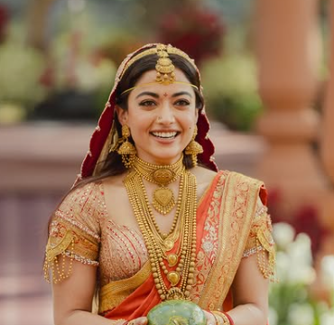 Rashmika Mandanna bridal jewellery