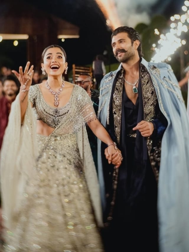 Rashmika Mandanna-Vijay Deverakonda Sangeet PIcs