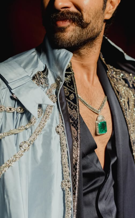 Vijay Deverakonda Sangeet outfit