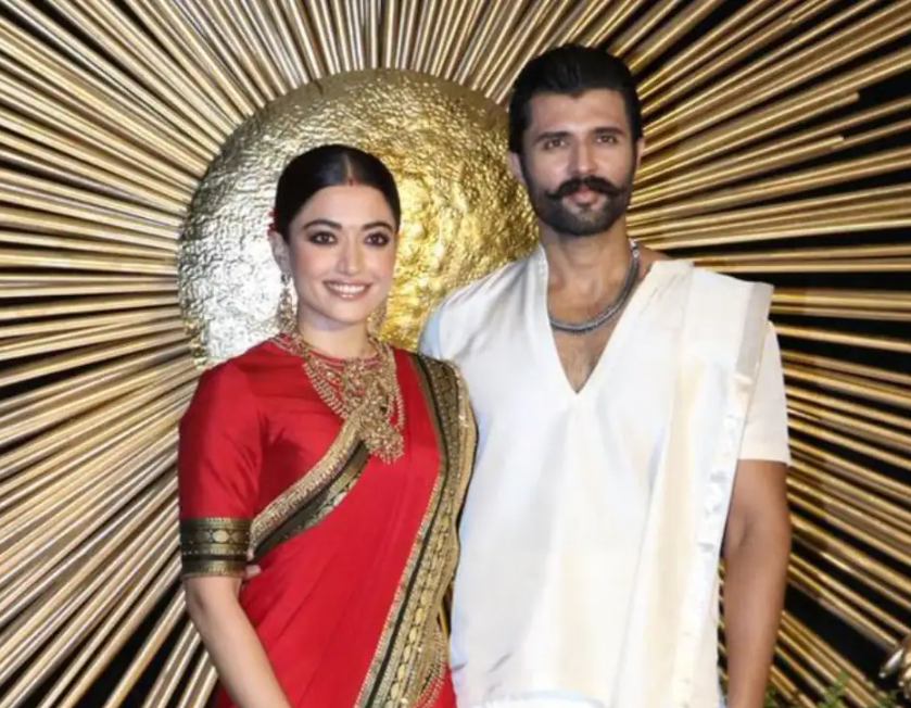 Rashmika Mandanna-Vijay Deverakonda Reception Pics!