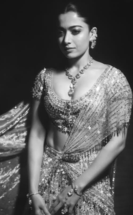 Rashmika Mandanna Sangeet outfit